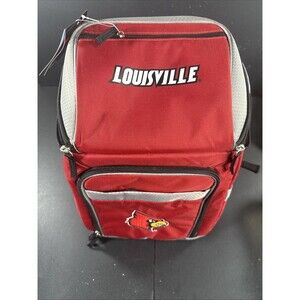 Rawlings NFL Soft-Sided Backpack Cooler 32-Can Capacity Louisville Cardinals NWT